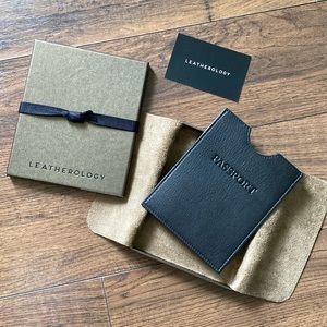 Leatherology Passport Holder NWOT